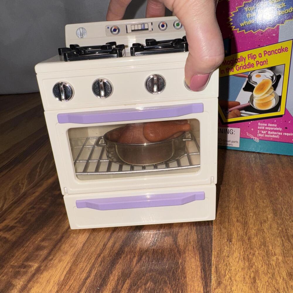 Kitchen Littles Deluxe Stove Tyco 1995 NEW Vintage - Picture 6 of 6